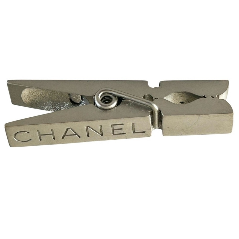 Chanel Clothespin money clip rare authentic vintage